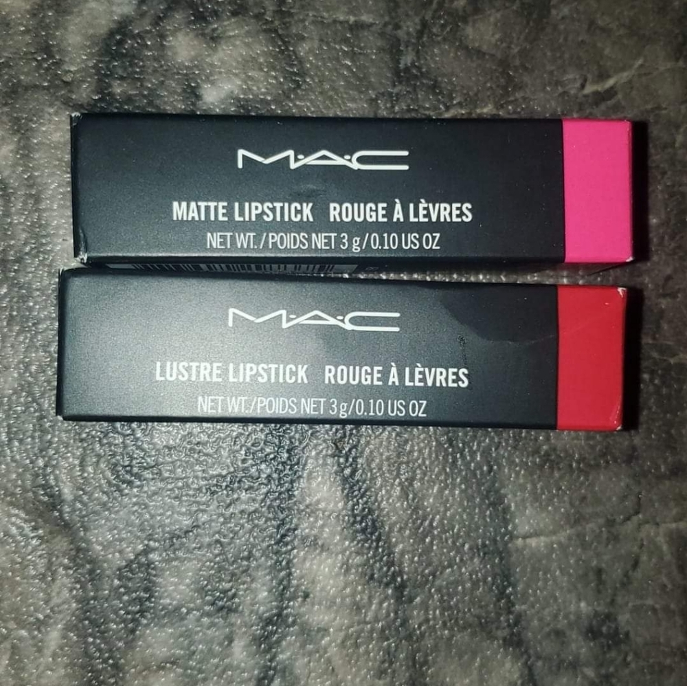 2 mac lipsticks